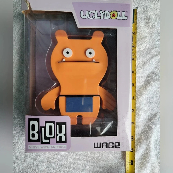 NWOT  New Ugly Doll Blox Funko Orange Toy Box a bit ripped - Picture 4 of 12